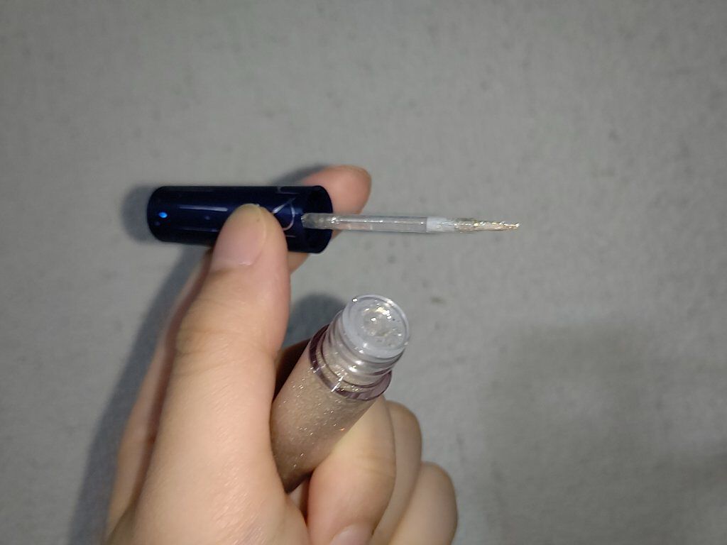 リキッド グリッター シャドウ/rom&nd/グリッターを使ったクチコミ（2枚目）