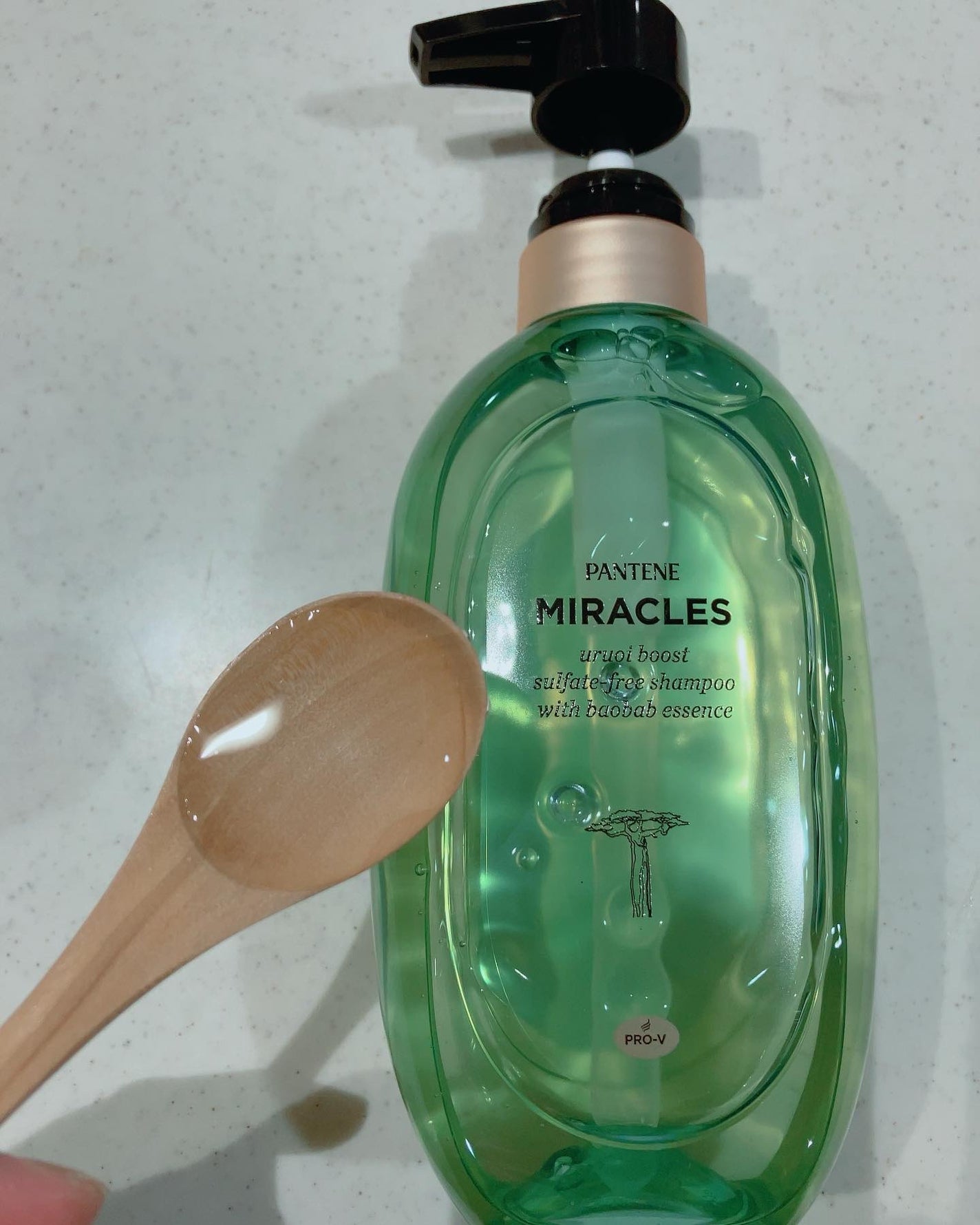 ミラクルズ うるおいブースト シャンプー/トリートメント/パンテーン/市販シャンプーを使ったクチコミ(2枚目)