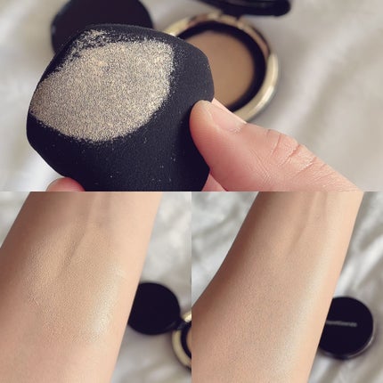 オリジナル ピュア セラム カバーアップ クッション/bareMinerals/クッションファンデーションを使ったクチコミ(2枚目)