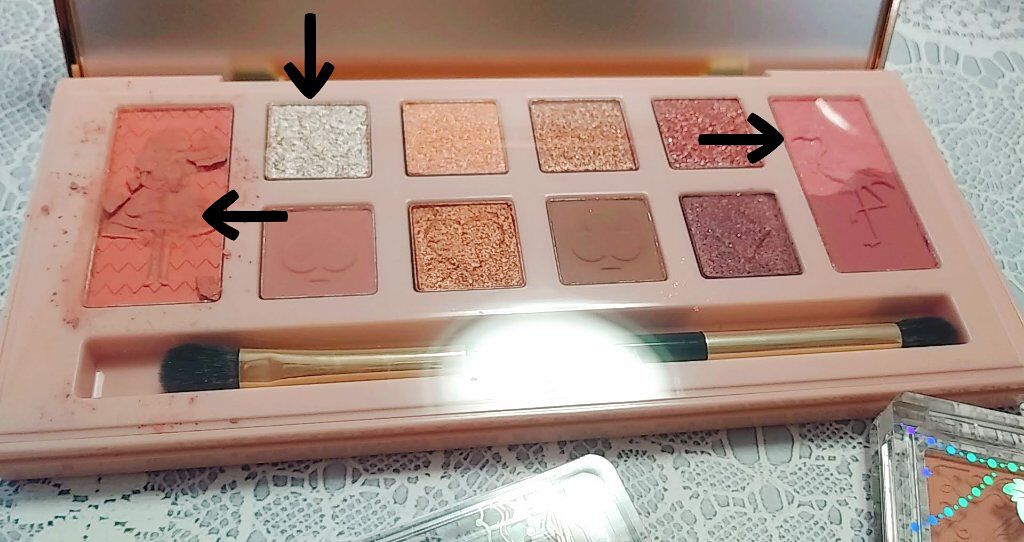 アリスドリームランドシリーズ 12色アイシャドウパレット(ZEESEA×大英博物館)/ZEESEA/アイシャドウパレットを使ったクチコミ(2枚目)