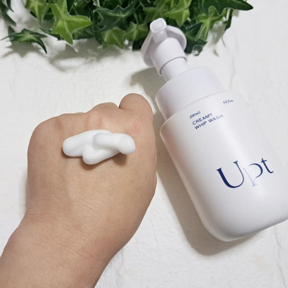 クリーミーホイップウォッシュ/Upt/泡洗顔を使ったクチコミ（2枚目）