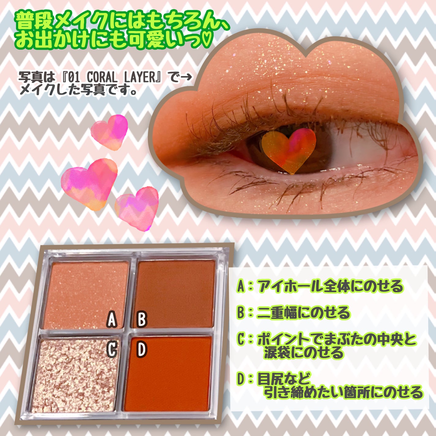 グリッターレイヤリングアイシャドウパレット/TWINKLE POP/アイシャドウパレットを使ったクチコミ(3枚目)