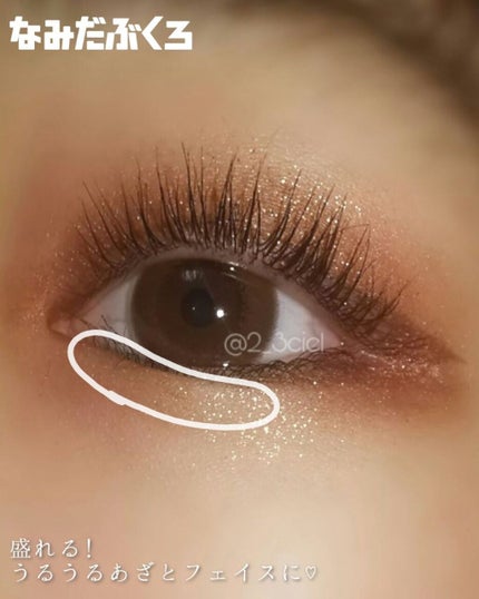 スパークリング アイシャドウ/the SAEM/リキッドアイシャドウを使ったクチコミ(3枚目)