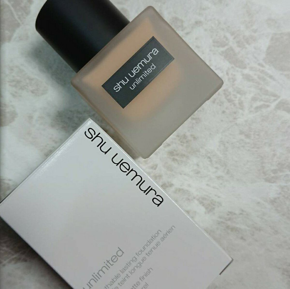 （旧）アンリミテッド ラスティング フルイド/shu uemura/リキッドファンデーションを使ったクチコミ（3枚目）