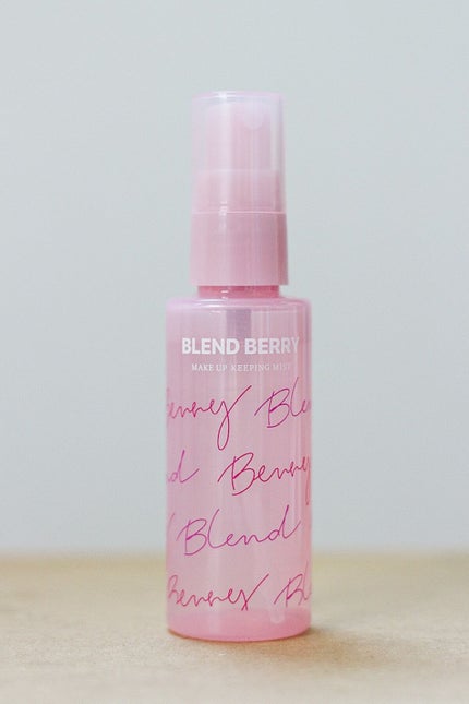 メイクアップ キーピング ミスト/BLEND BERRY/フィックスミストを使ったクチコミ(1枚目)
