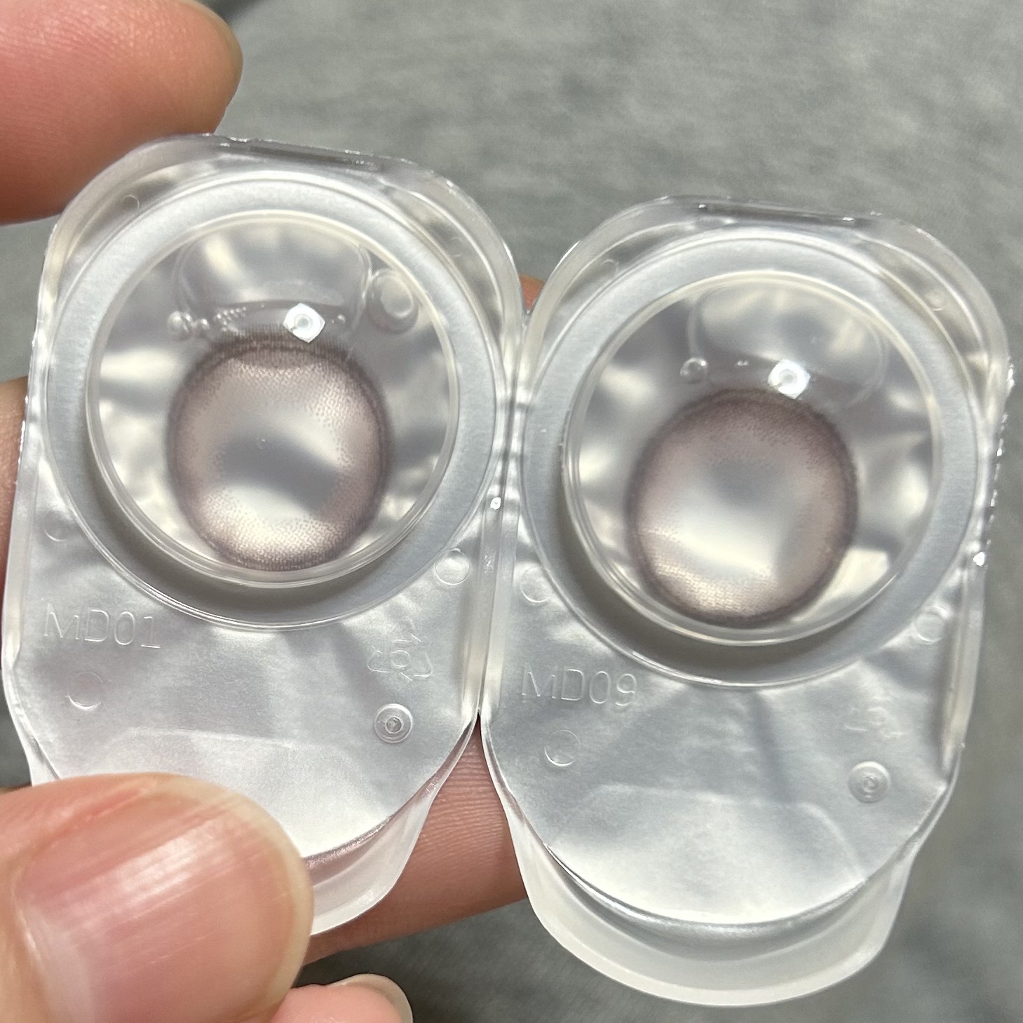 Angelcolor Bambi Series 1day  ローズベージュ(WEB限定カラー)/AngelColor/ワンデー（１DAY）カラコンを使ったクチコミ（3枚目）