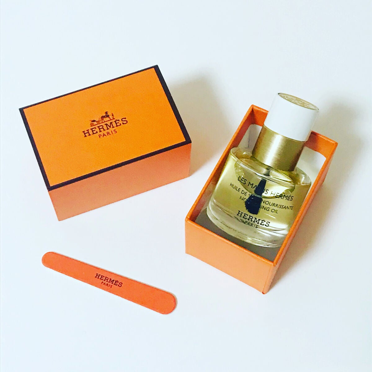 レ マン エルメス ユイル ドゥ ソワン/エルメス/ネイルオイル・トリートメントを使ったクチコミ(1枚目)