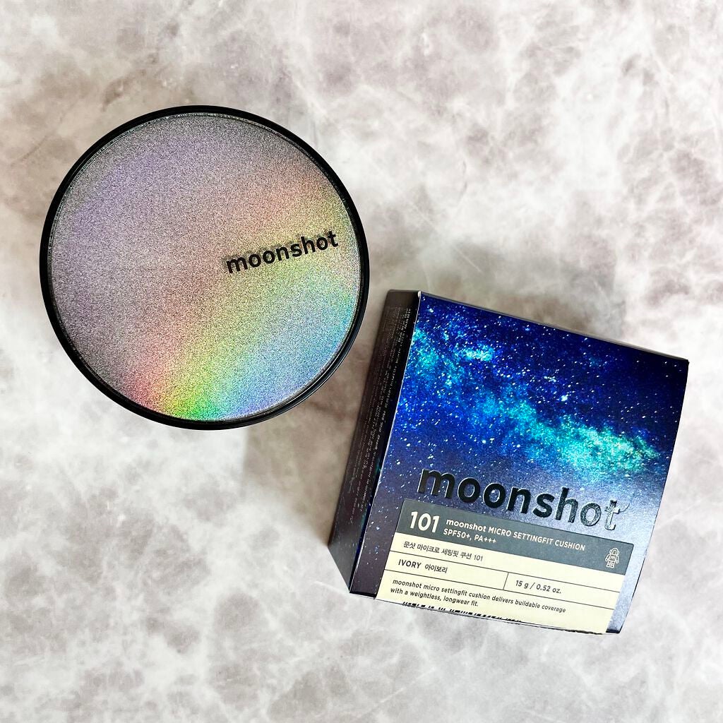 マイクロセッティングフィットクッション/moonshot/クッションファンデーションを使ったクチコミ(5枚目)