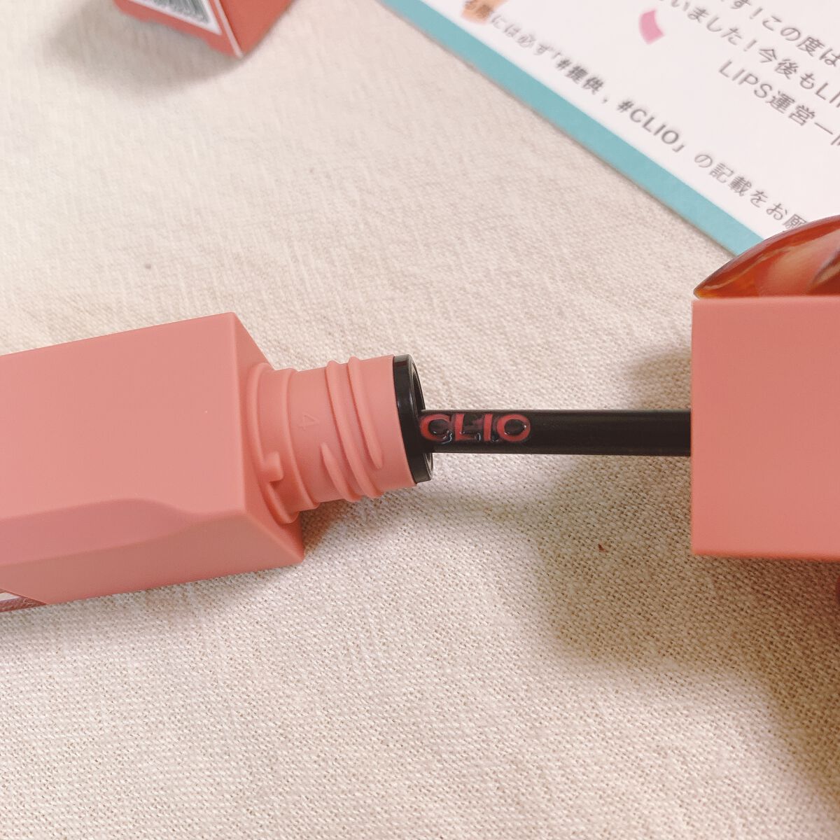 デューイ ブラー ティント/CLIO/リップティントを使ったクチコミ(3枚目)