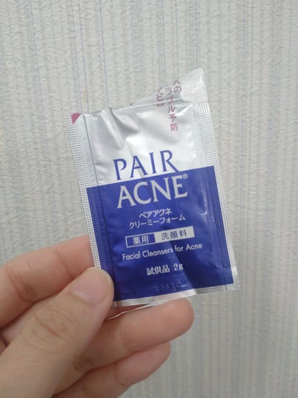 ペアアクネクリーミーフォーム/ペア/洗顔フォームを使ったクチコミ(1枚目)
