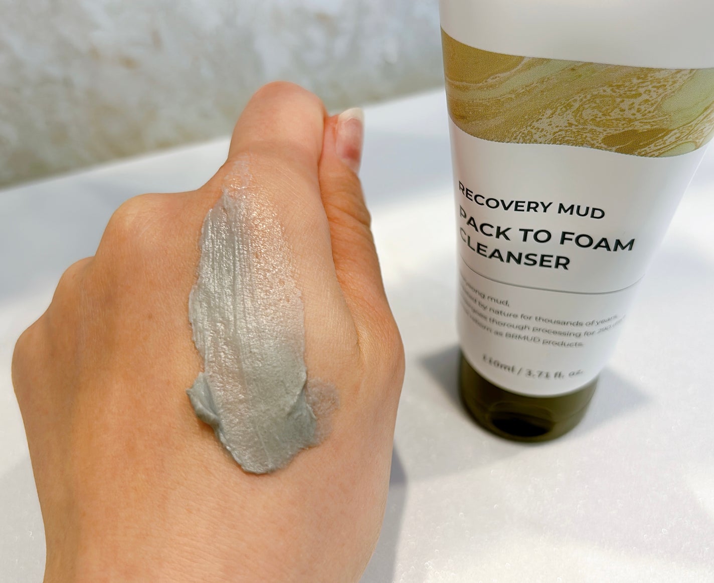 リカバリーマッドバックツーフォームクレンザー/BRMUD/洗顔フォームを使ったクチコミ(5枚目)