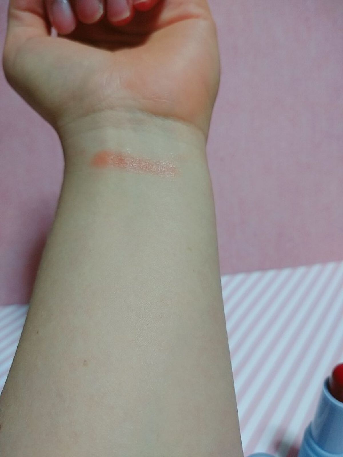 グラスティンティッドリップバーム/TOCOBO/リップバームを使ったクチコミ（2枚目）