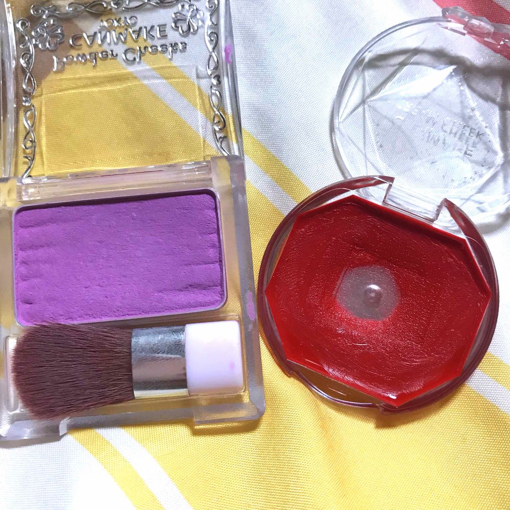 クリームチーク/キャンメイク/ジェル・クリームチークを使ったクチコミ（2枚目）