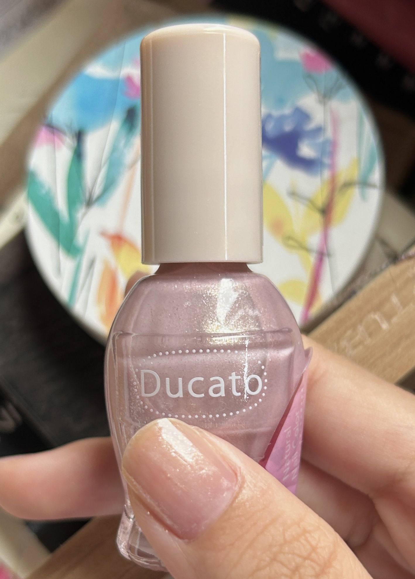 ナチュラルネイルカラーN 114 フラワーペタル/デュカート/マニキュアを使ったクチコミ（1枚目）