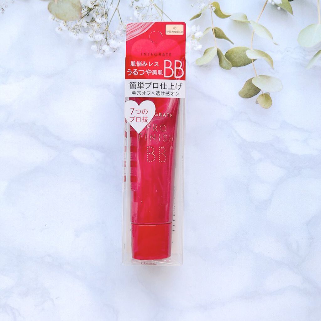 プロフィニッシュ BB 02 中間的な明るさ/インテグレート/BBクリームを使ったクチコミ（2枚目）