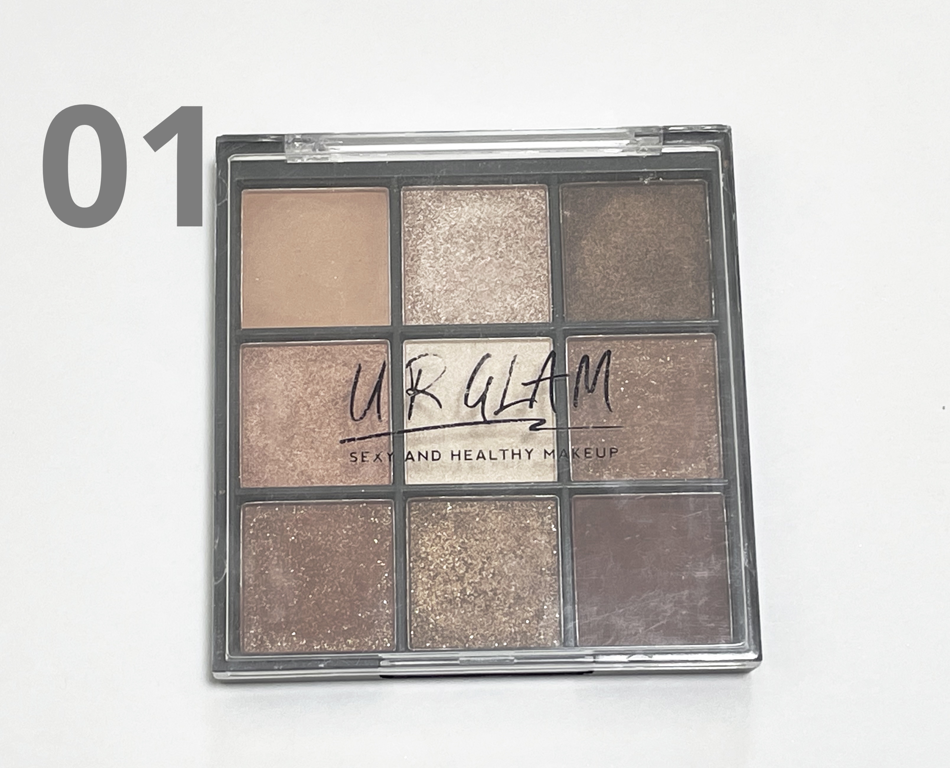 UR GLAM　BLOOMING EYE COLOR PALETTE/U R GLAM/アイシャドウパレットを使ったクチコミ（2枚目）