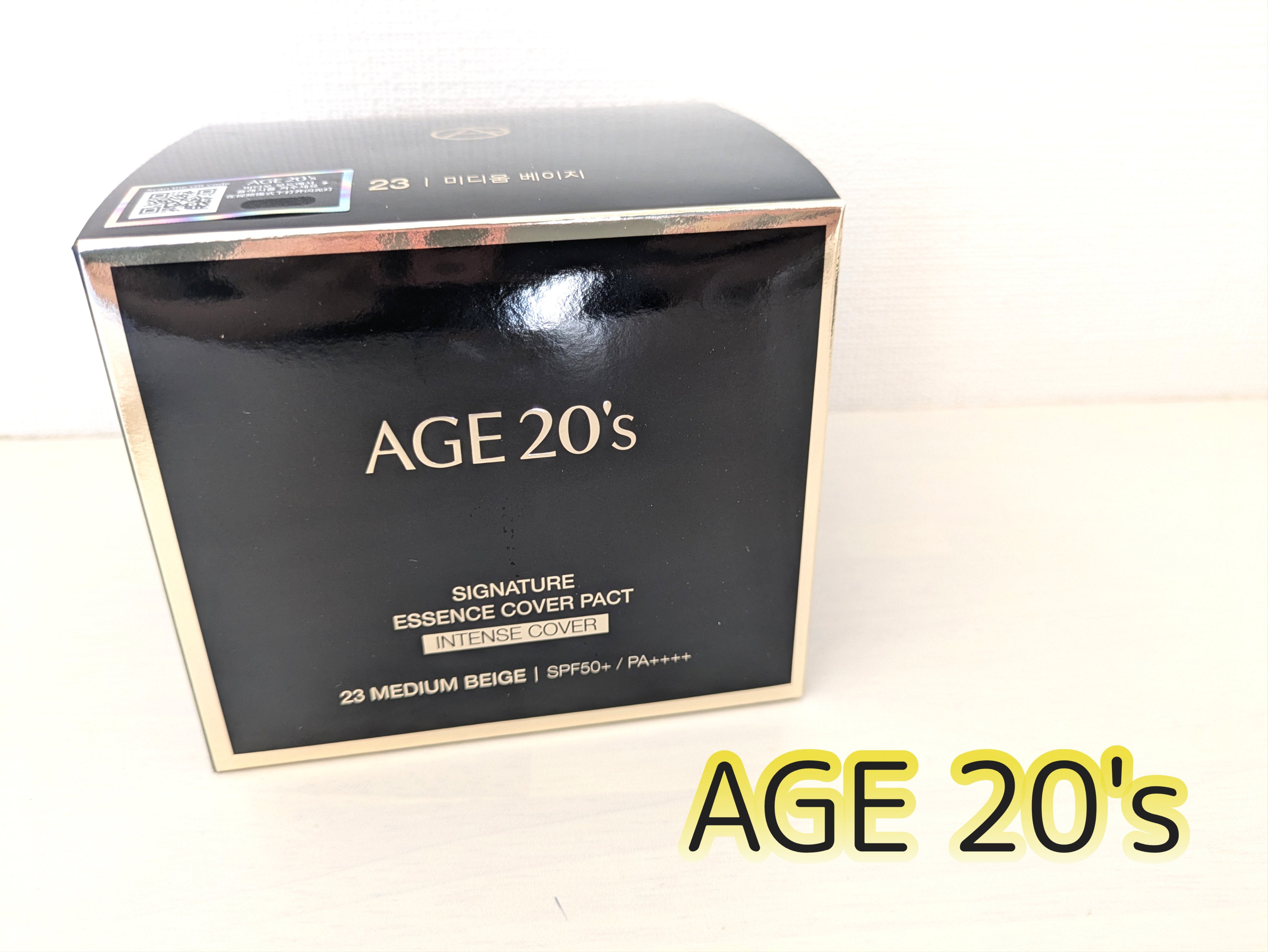 SIGNATURE ESSENCE COVER PACT　 インテンスカバー(23号)/AGE20’s/クリーム・エマルジョンファンデーションを使ったクチコミ（1枚目）