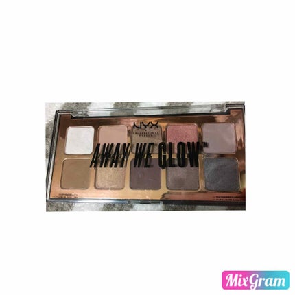アウェイ ウィーグローシャドウパレットA/NYX Professional Makeup/アイシャドウパレットを使ったクチコミ(1枚目)
