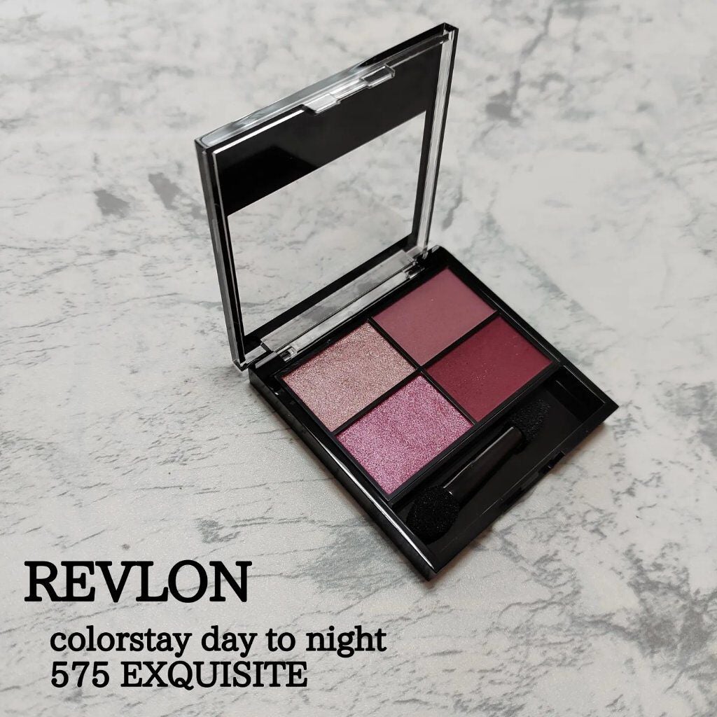レブロン カラーステイ デイ トゥ ナイト アイシャドウ クアッド/REVLON/アイシャドウパレットを使ったクチコミ(1枚目)
