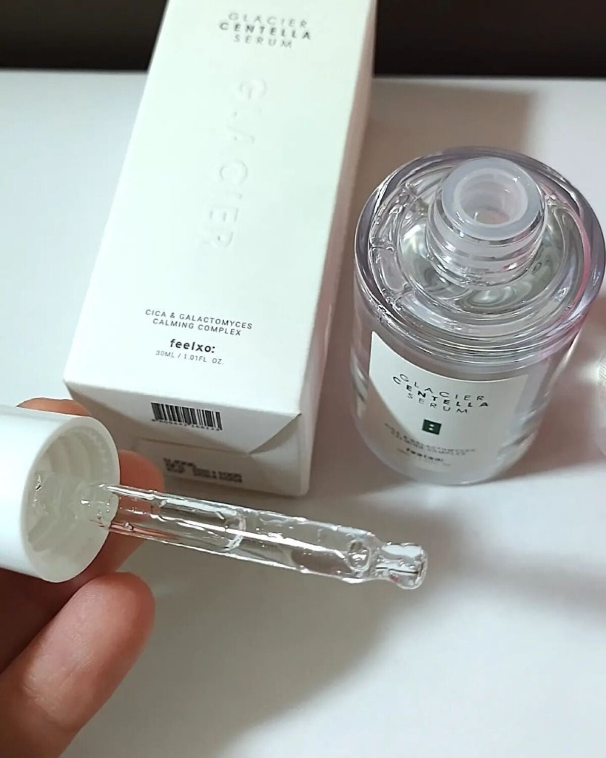 GLACIER CENTELLA SERUM /feelxo/美容液を使ったクチコミ(5枚目)