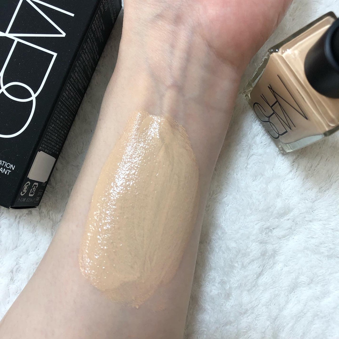 ライトリフレクティング ファンデーション/NARS/リキッドファンデーションを使ったクチコミ(7枚目)