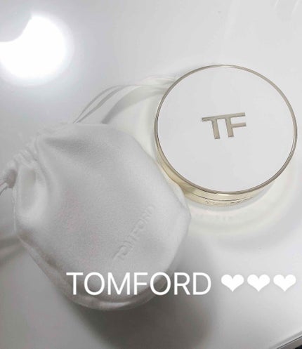 トレースレス タッチ ファンデーション SPF 45 サテンマット クッション コンパクト/TOM FORD BEAUTY/クッションファンデーションを使ったクチコミ(1枚目)