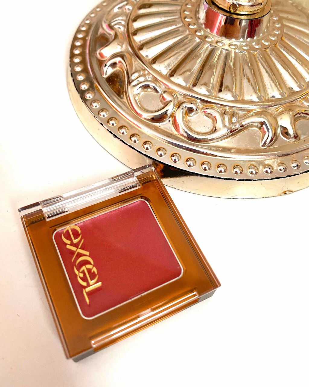 イルミクチュールシャドウ IC08 スパイシーキス/excel/ジェル・クリームアイシャドウを使ったクチコミ（1枚目）