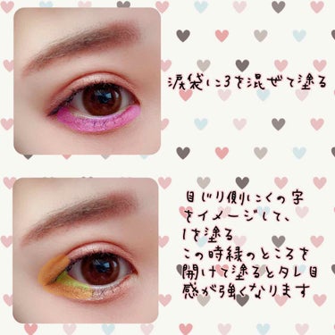 UR GLAM　BLOOMING EYE COLOR PALETTE/U R GLAM/アイシャドウパレットを使ったクチコミ（3枚目）