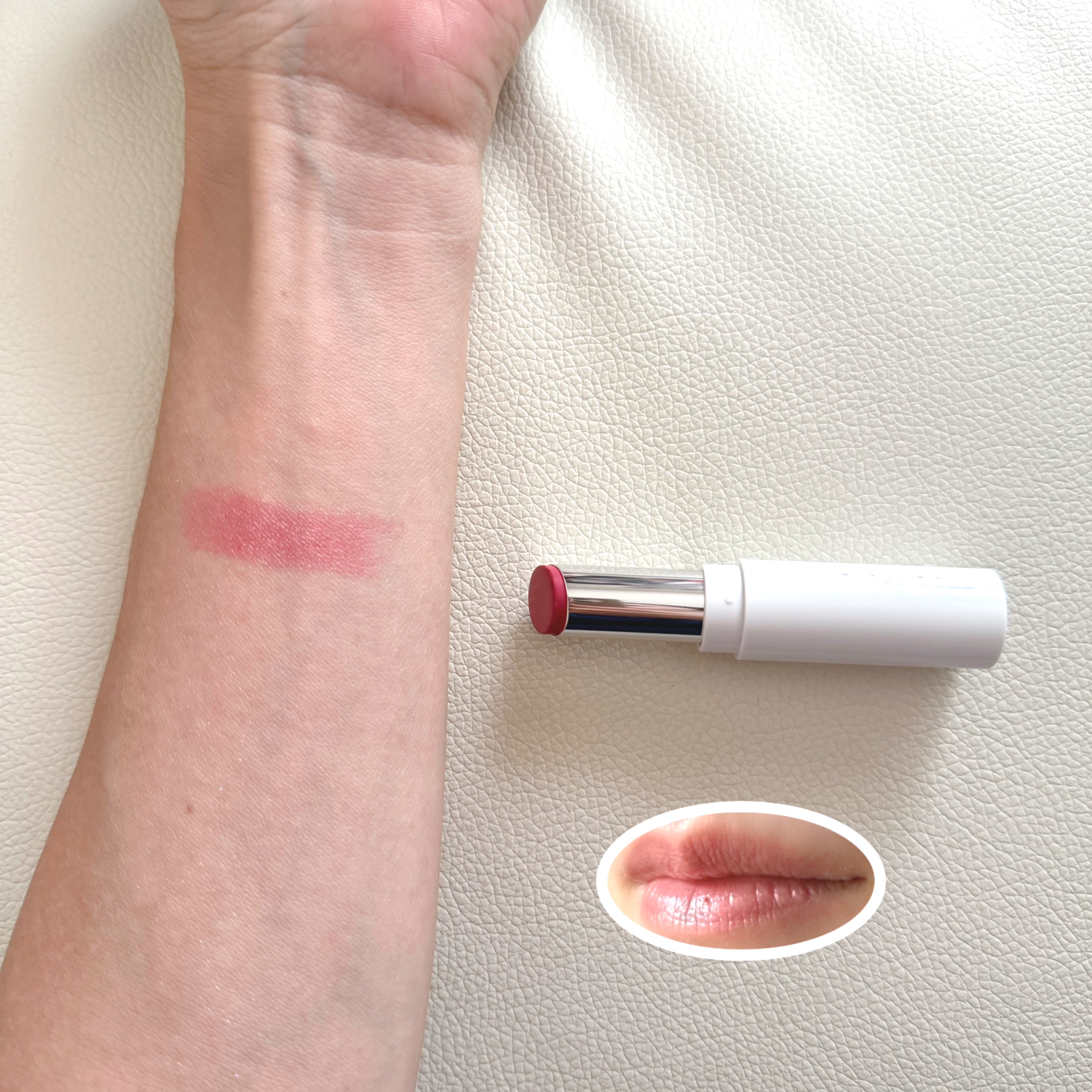 エーメイク リップナパージュ 03ピンクロマンス/A/mAke/口紅を使ったクチコミ（2枚目）