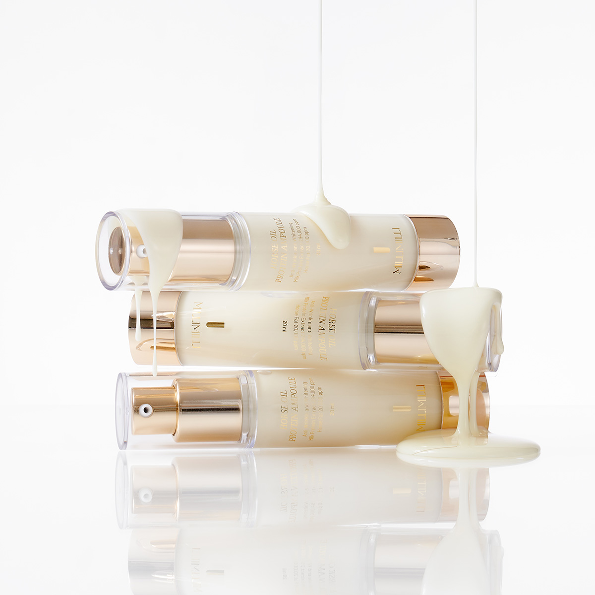 馬油タンパク質アンプル MILLIMILLI