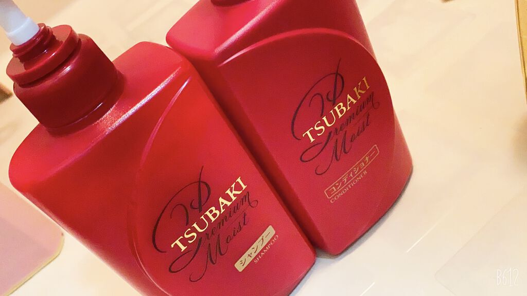 プレミアムモイスト ヘアトリートメント/TSUBAKI/洗い流すヘアトリートメントを使ったクチコミ（1枚目）