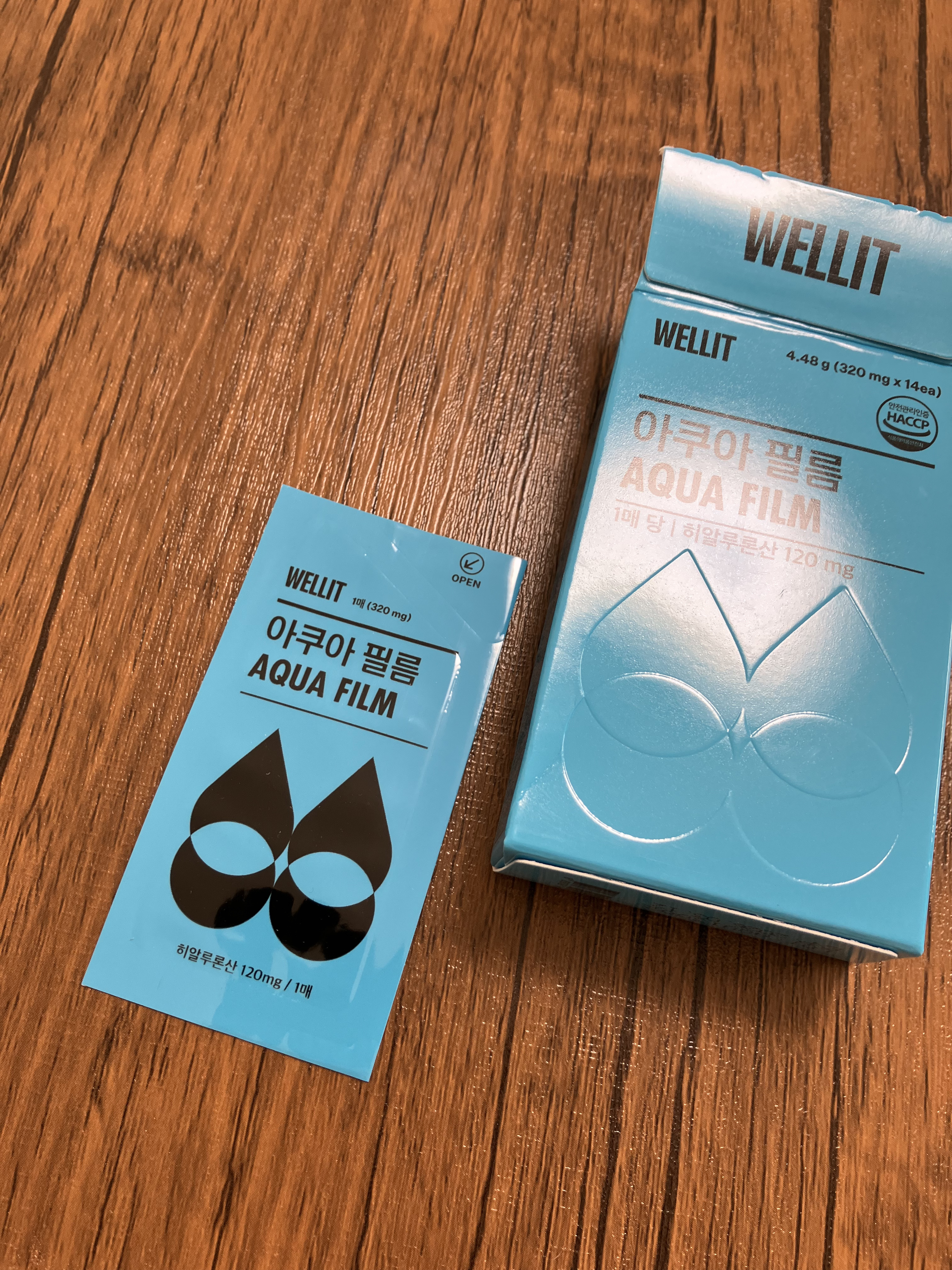 AQUA FILM/WELLIT/美容サプリメントを使ったクチコミ（2枚目）