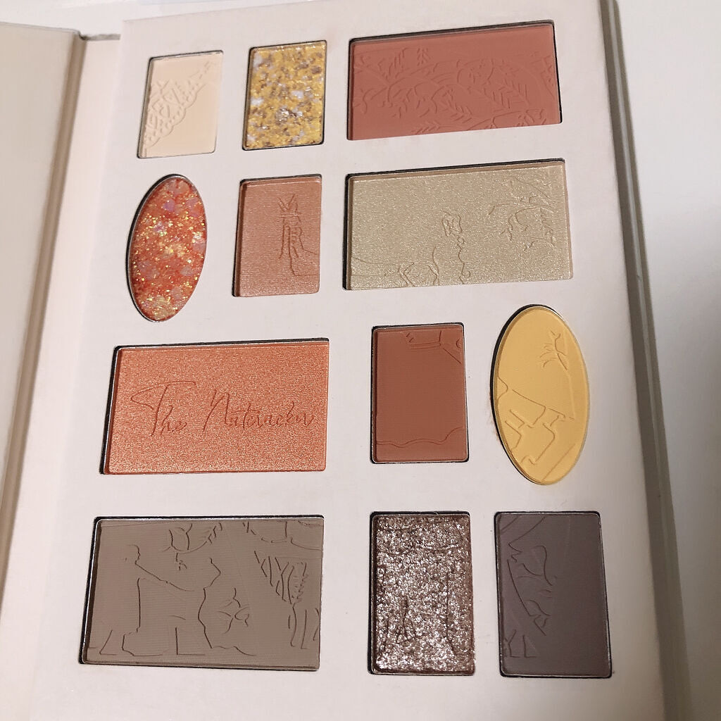 ZEESEAくるみ割り人形　キャンディクルーズ12色メイクアップパレット マジパン宮殿/ZEESEA/アイシャドウパレットを使ったクチコミ（2枚目）