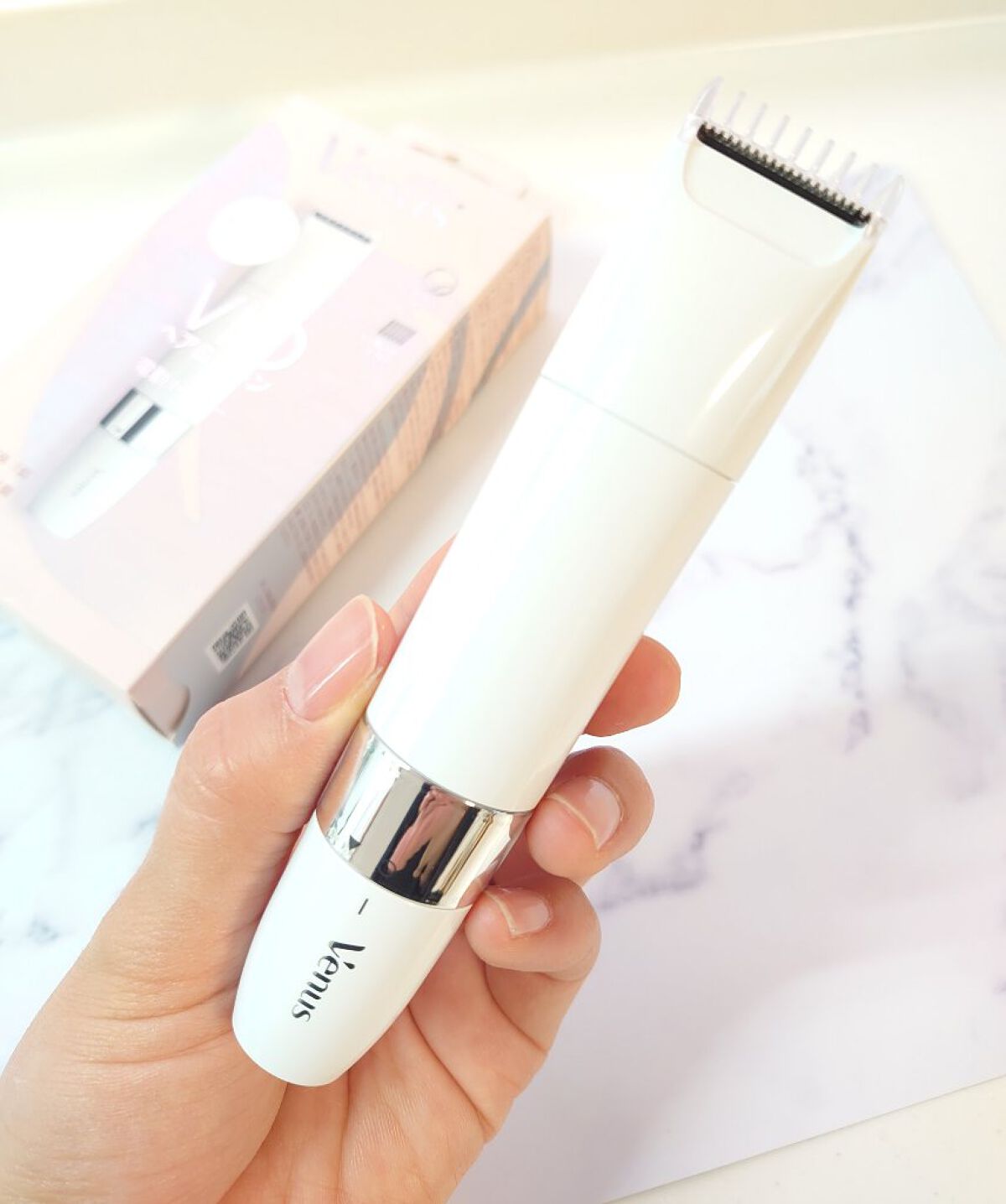 ヴィーナス VIO ヘア&スキン 電動トリマー/Gillette Venus/シェーバーを使ったクチコミ（3枚目）