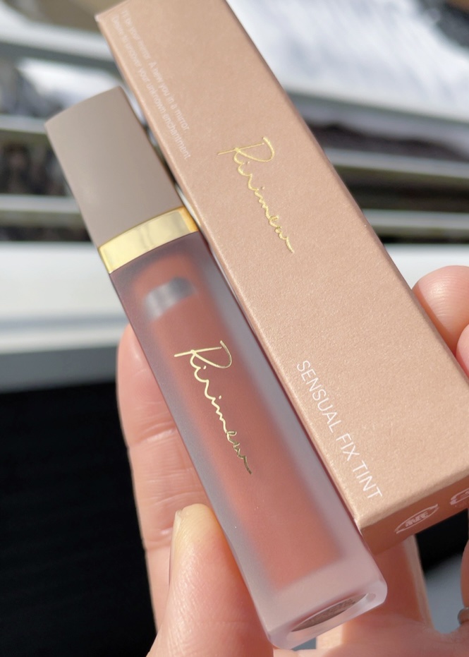 センシュアルフィックスティント 04 シナモンナッツ/Ririmew/リップティントを使ったクチコミ（2枚目）