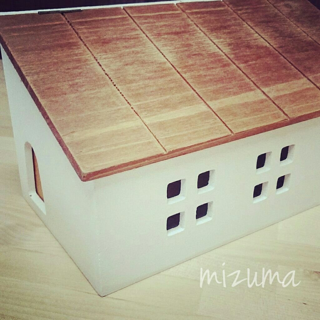 リサイクルウッドおうちケーブルBOX/salut!/その他を使ったクチコミ(1枚目)