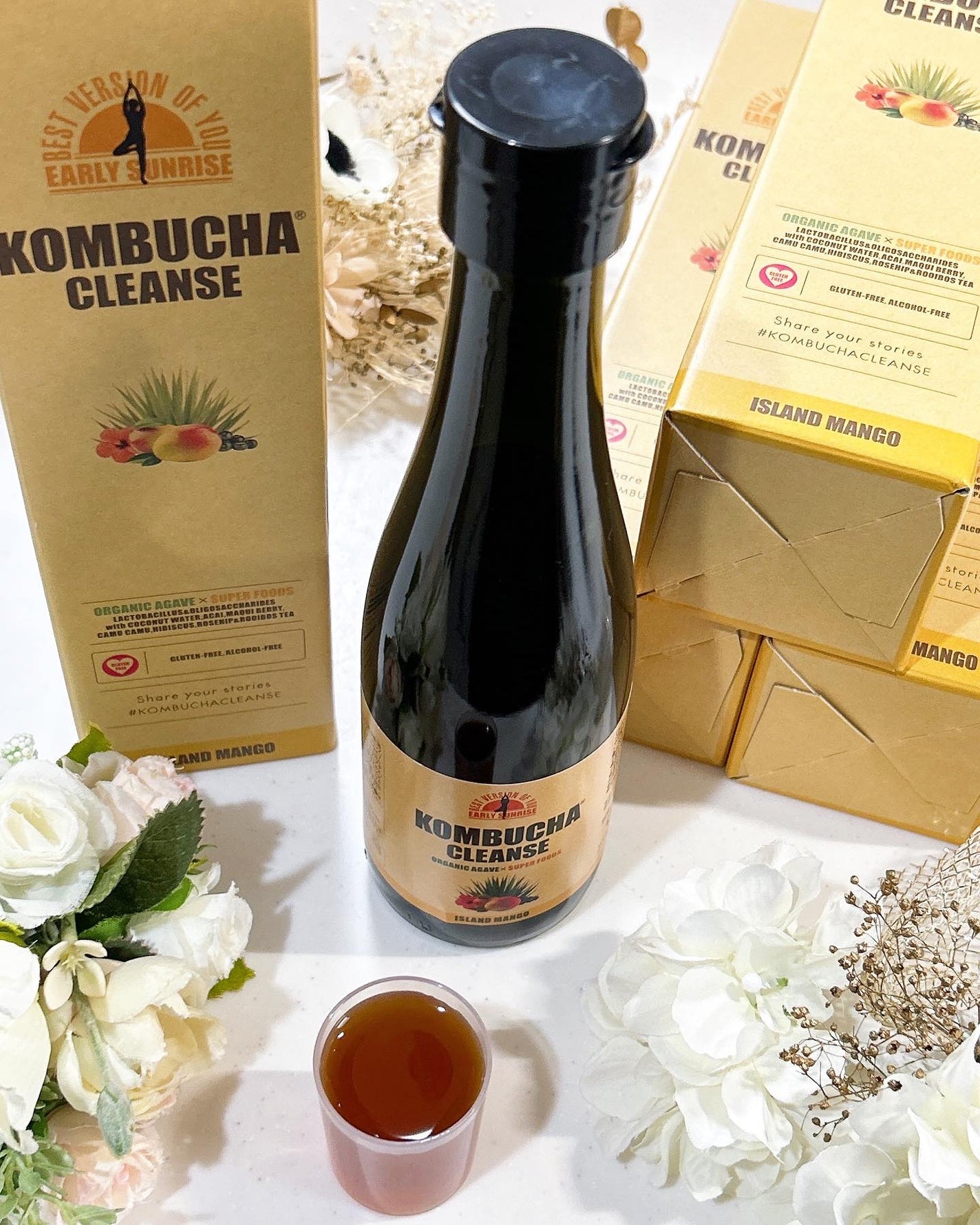 コンブチャクレンズ/セパルフェ(Ce'Parfait)/コンブチャを使ったクチコミ(3枚目)