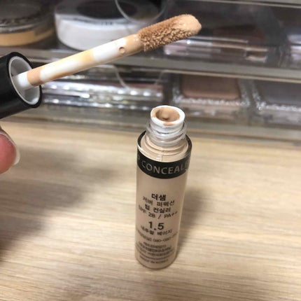 カバーパーフェクション チップコンシーラー/the SAEM/リキッドコンシーラーを使ったクチコミ(2枚目)