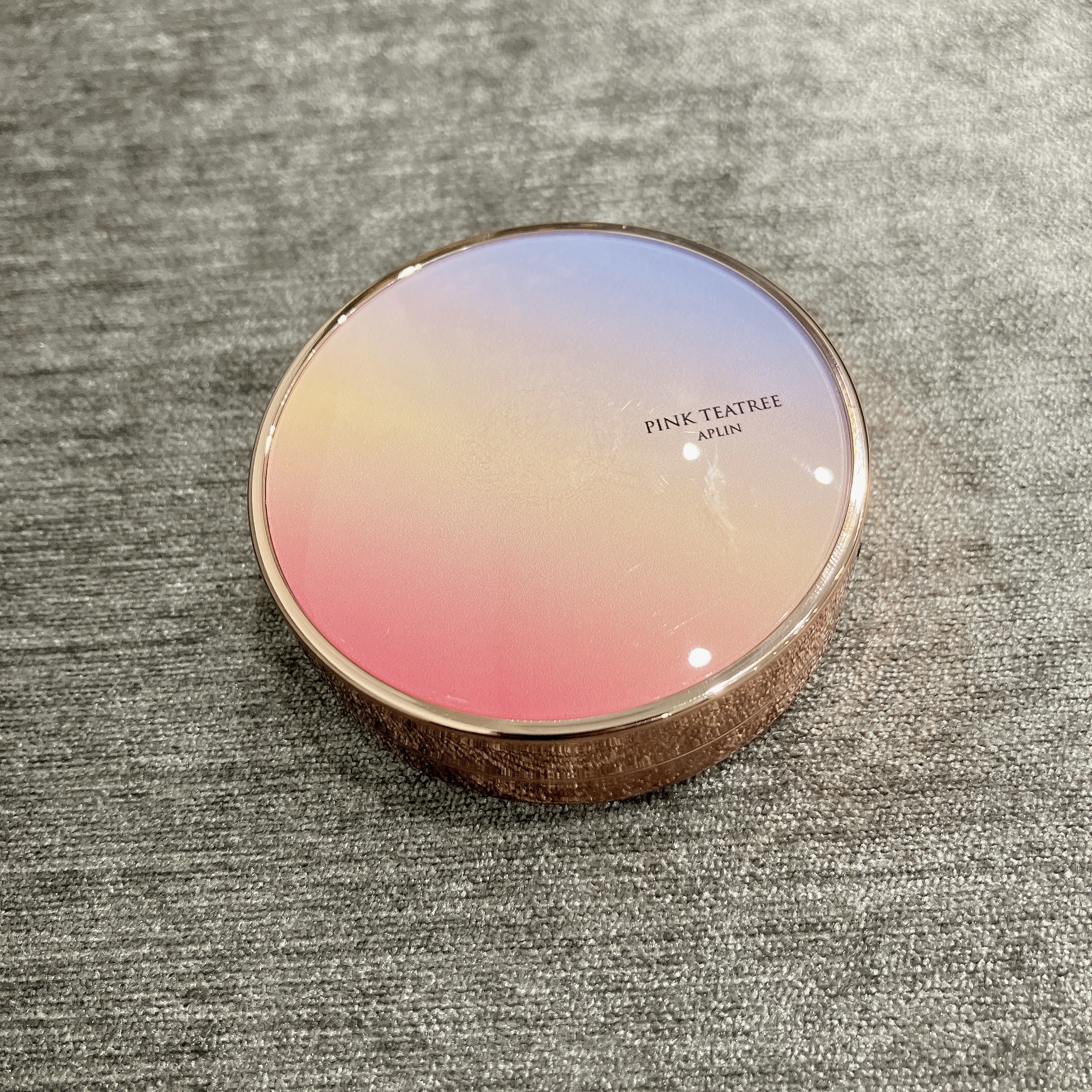 ピンクティーツリーカバーアップグロウクッション/APLIN/クッションファンデーションを使ったクチコミ（1枚目）