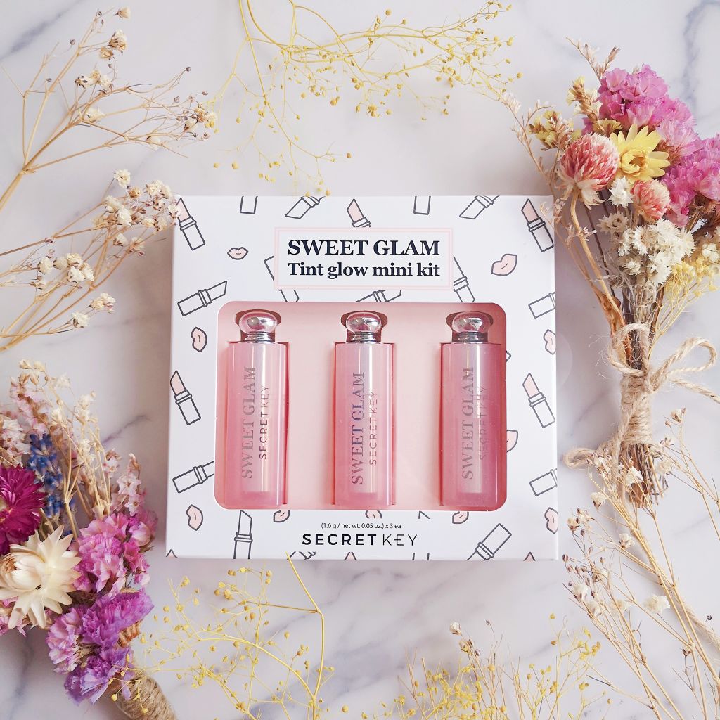SWEET GLAM TINT GLOW/SECRET KEY/口紅を使ったクチコミ(1枚目)