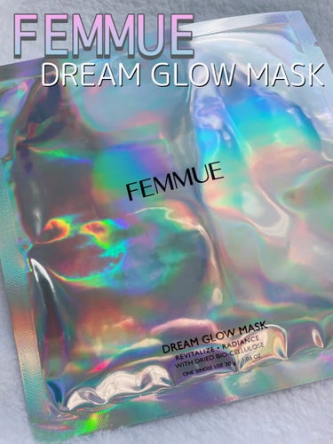 ドリームグロウマスク RR（透明感・キメ）/FEMMUE/シートマスク・パックを使ったクチコミ（1枚目）