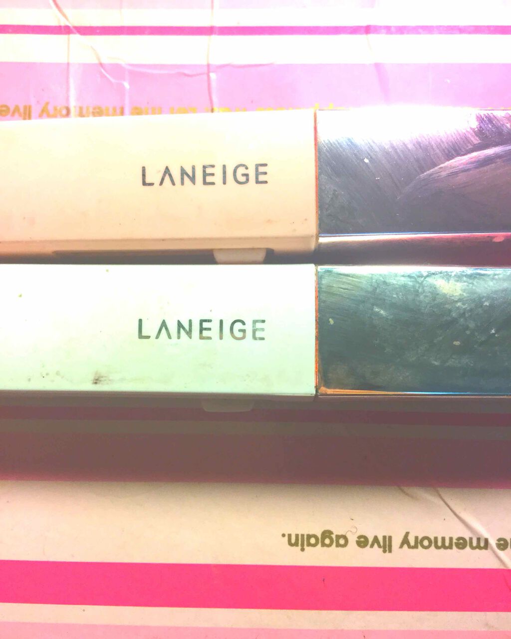 ツー トーン ティント リップ バー/LANEIGE/口紅を使ったクチコミ（1枚目）