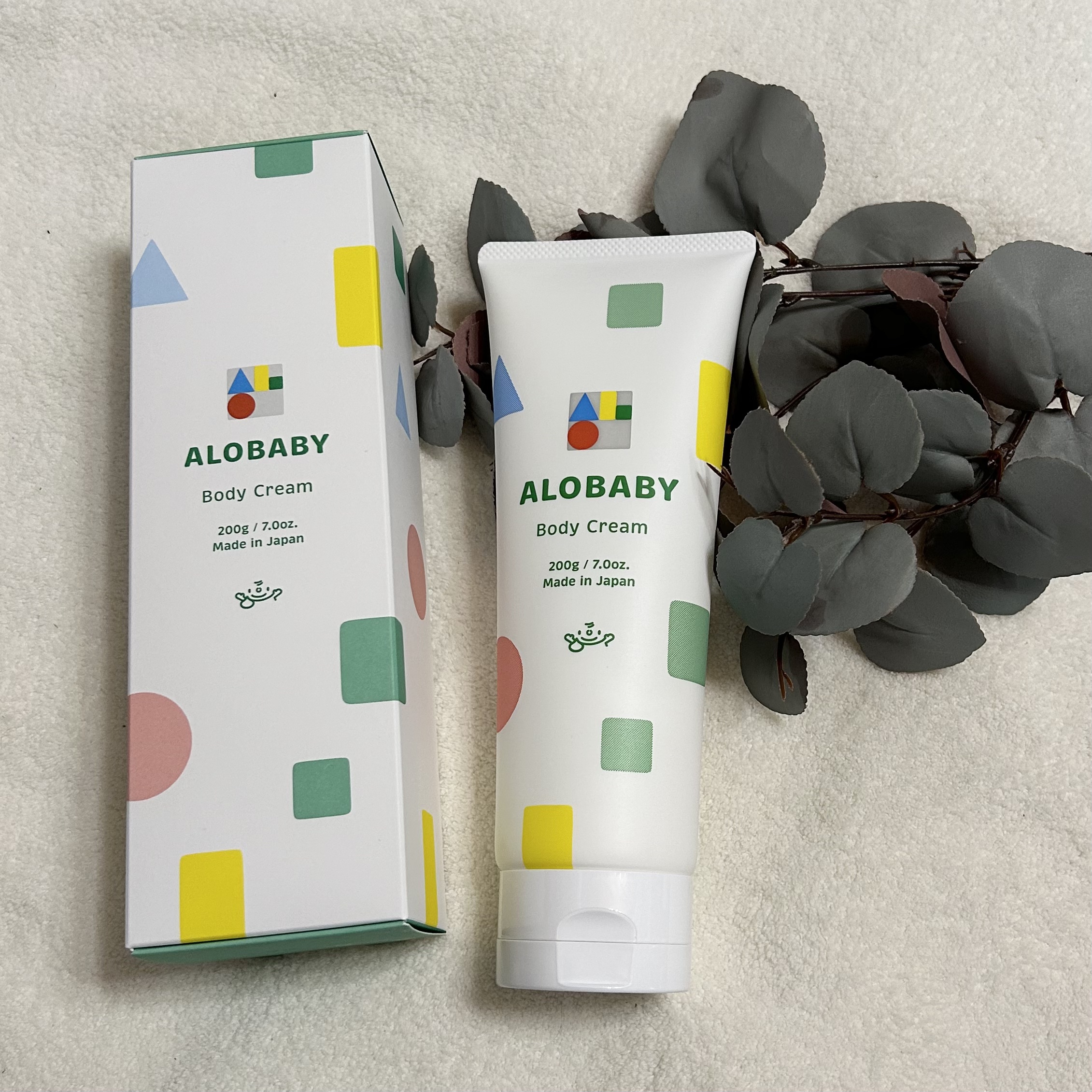 アロベビー ボディクリーム/ALOBABY/ボディクリームを使ったクチコミ（1枚目）