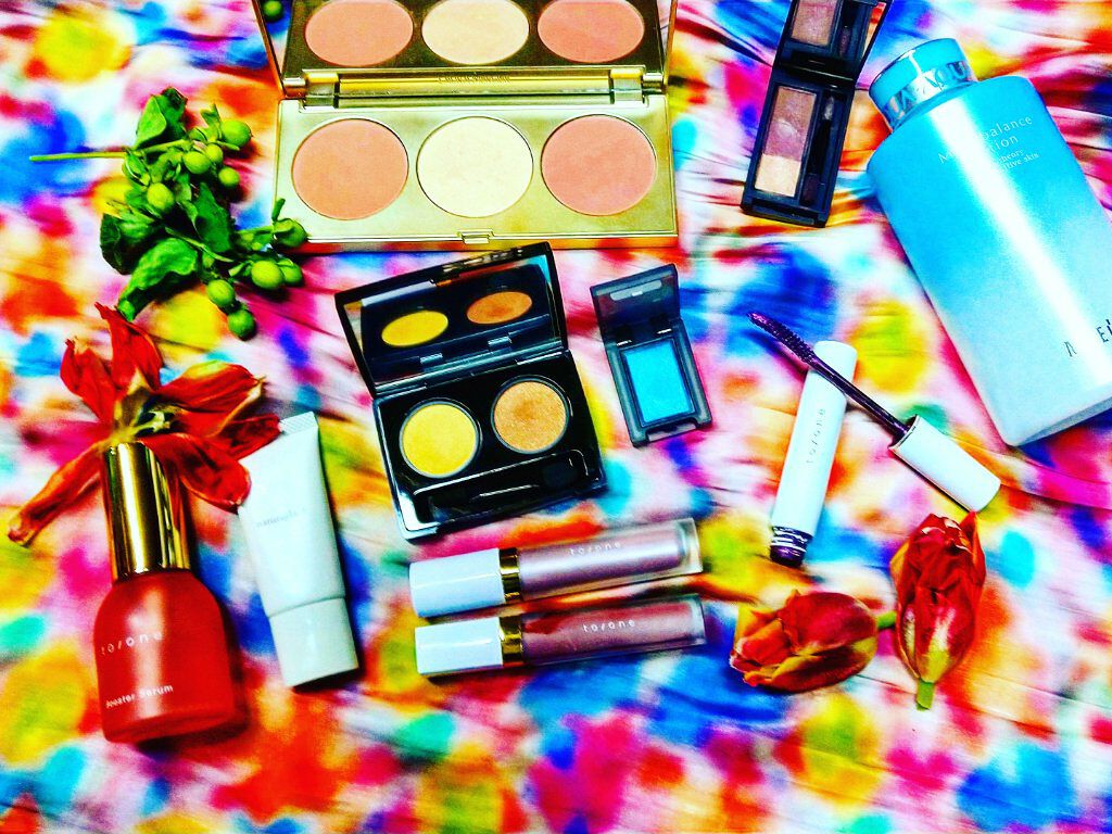 ボンジュール トーキョー フェイス アンド チーク パレット/ローラ メルシエ/パウダーチークを使ったクチコミ（1枚目）