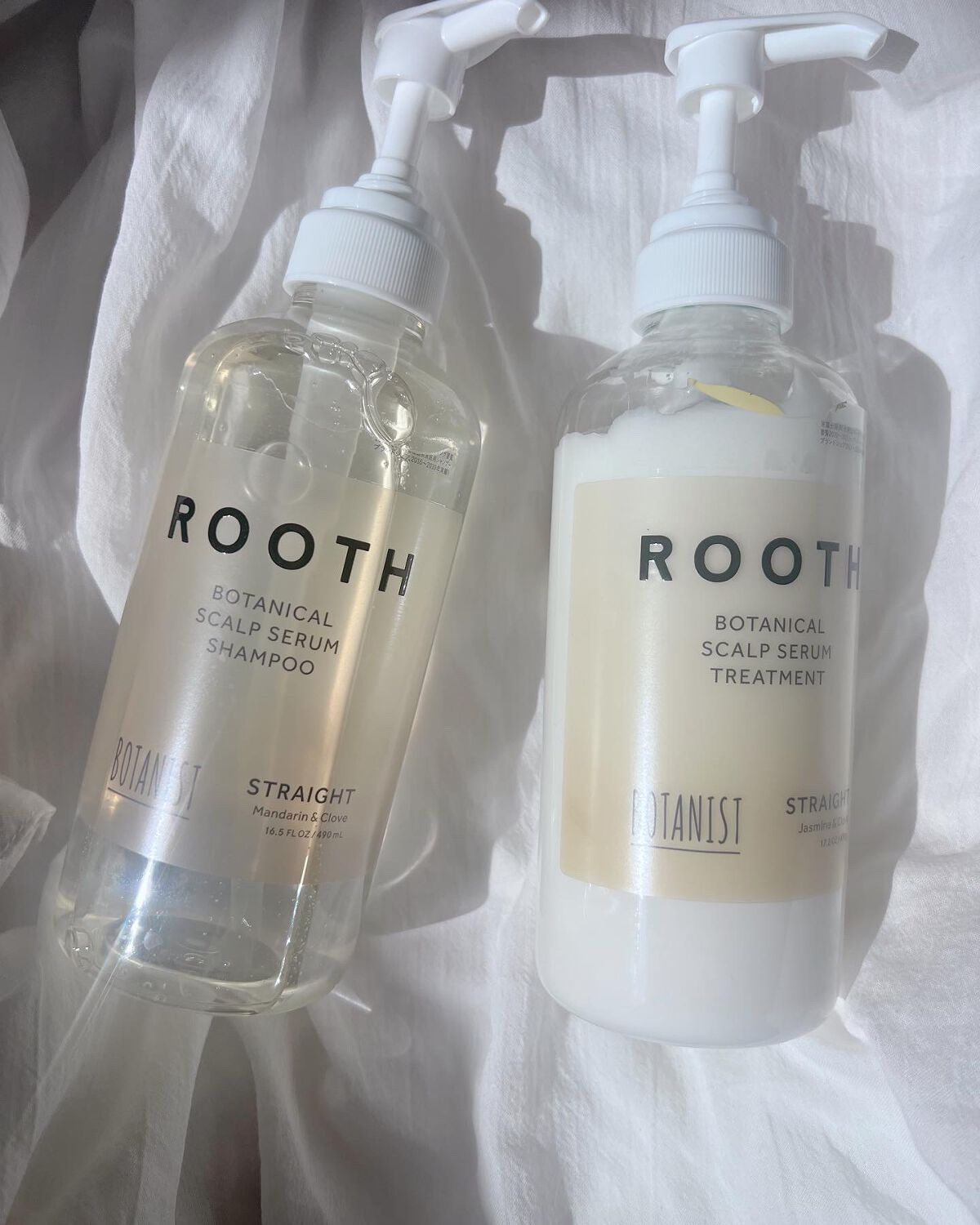 ルース ボタニカルスカルプセラム シャンプー(ストレート)/BOTANIST/市販シャンプーを使ったクチコミ(1枚目)