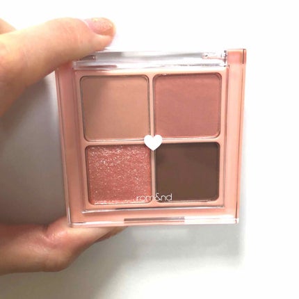 ベターザンアイズ/rom&nd/アイシャドウパレットを使ったクチコミ(1枚目)