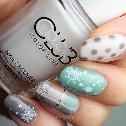 プレイフル アップデートネイル pun-13 ミントグリーン/PLAYFUL/オールインワンネイルの画像