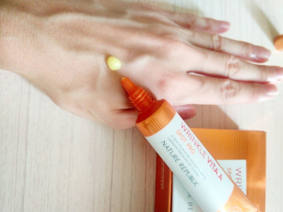 リンクルビタAスポットプロ/ネイチャーリパブリック/美容液を使ったクチコミ(2枚目)