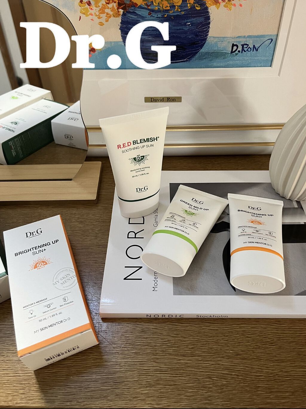 大好きな韓国のスキンケアブランド、Dr.Gからも日焼け止めが✨
皮膚科専門医が開発した、No.1のダーマコスメブランドの日焼け止めはやっぱりよかった😮‍💨❤️

☑︎グリーンマイルドアップサンプラス SPF50+ PA++++（50mL