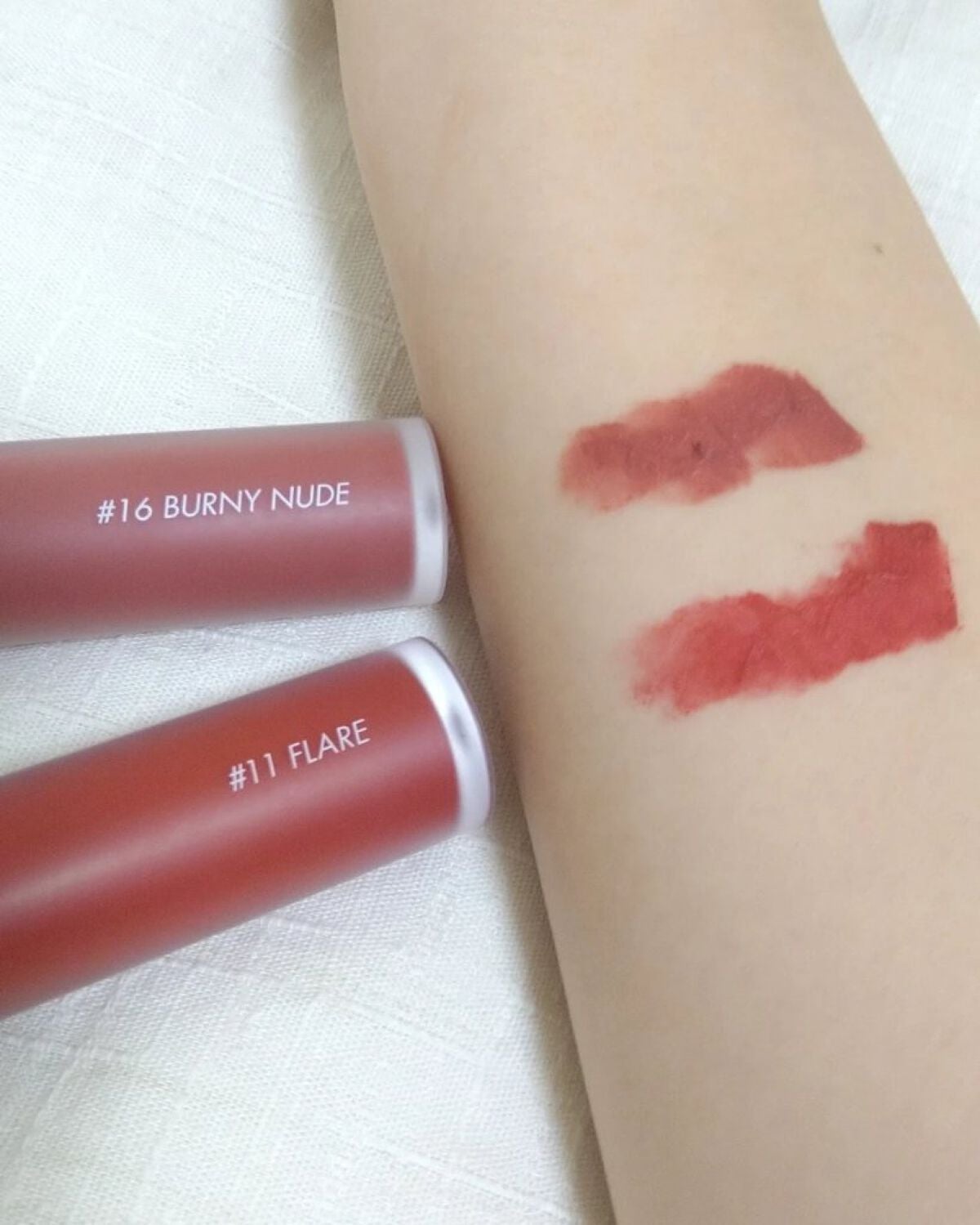 ゼロベルベットティント/rom&nd/リップティントを使ったクチコミ(1枚目)